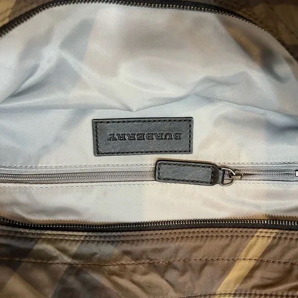 Burberry Brown Checkered Women's Bag - Picture 5 of 6
